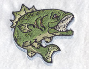 embroidery digitizing fish images